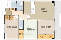 物件の間取り画像