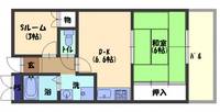 ガーデンハイツB102の間取り