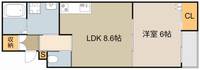グレートヒルズ8番館の間取り