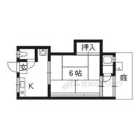 たちばな荘Cの間取り