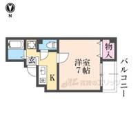 ドミール北山の間取り