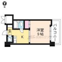 アネックス大久保405の間取り