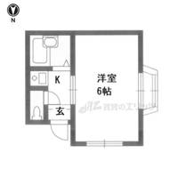 やまだハイツ201の間取り