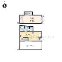 カーサフォレスト西賀茂001の間取り