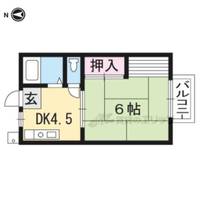 コーポ明津101の間取り