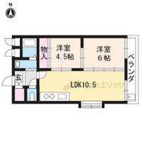 三光マンション105の間取り