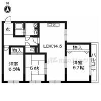 物件の間取り画像