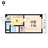 セントポール修学院202の間取り