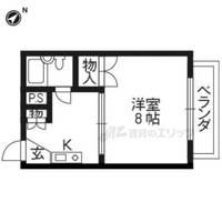 クレセント・ヴィラ4Aの間取り