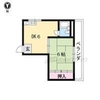 パティオ壬生403の間取り