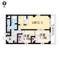 ブルック御池の間取り