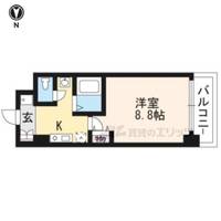 CITY SPIRE烏丸御池502の間取り