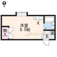 三宅アパートA棟102の間取り