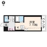 キャッスル京都南の間取り