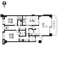 物件の間取り画像