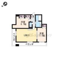 イーシスコートD’s野村の間取り