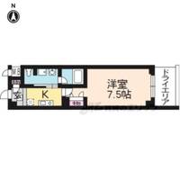 ヴィヴィ・紫野110の間取り