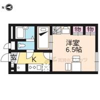 レオパレス京都鷹峯の間取り