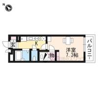 レオパレス若葉211の間取り