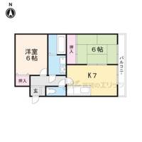 メゾンソレイユ305の間取り