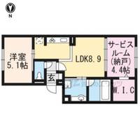 セジュール西賀茂の間取り