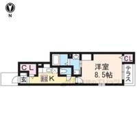 ペーナ伏見稲荷の間取り