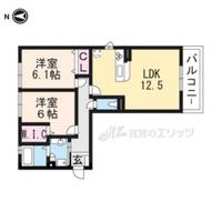 メゾンシャトー神照の間取り