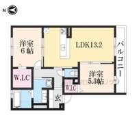 エスタール長岡京の間取り