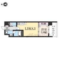 雅長岡天神601の間取り