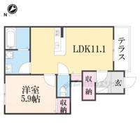 物件の間取り画像