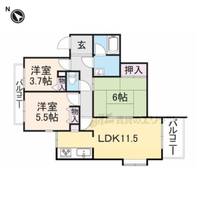 物件の間取り画像