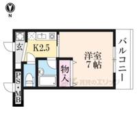 サンタウン竹鼻Bの間取り