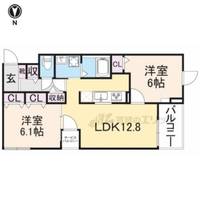 K’sコート奈良イーストの間取り