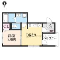 物件の間取り画像