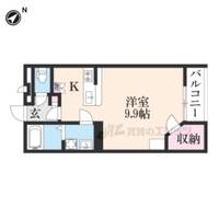 レオパレスメゾンイーストタウン202の間取り