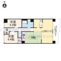 物件の間取り画像