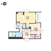 カルハート西大路御池の間取り