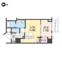 ディーシーガーデン京都西の間取り