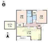 物件の間取り画像