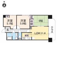 物件の間取り画像