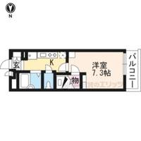 レオパレスバレー リバーの間取り