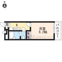 レオパレスルシェルブルー東大阪の間取り