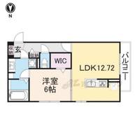 Present Well D?roomの間取り