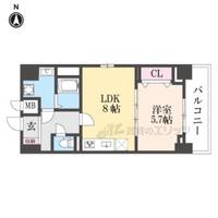 ココ クレメント 2の間取り