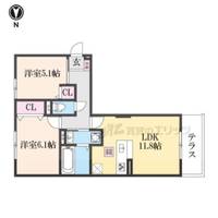 物件の間取り画像