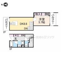 物件の間取り画像