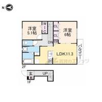 メルベーユF?の間取り