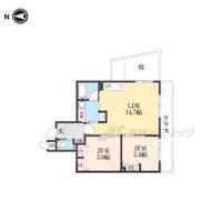 インサイトルポ山科新十条の間取り