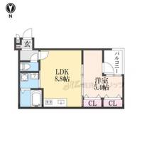 物件の間取り画像