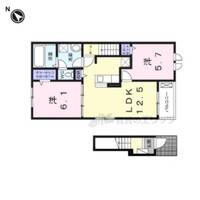 ルナ ハイツ?201の間取り